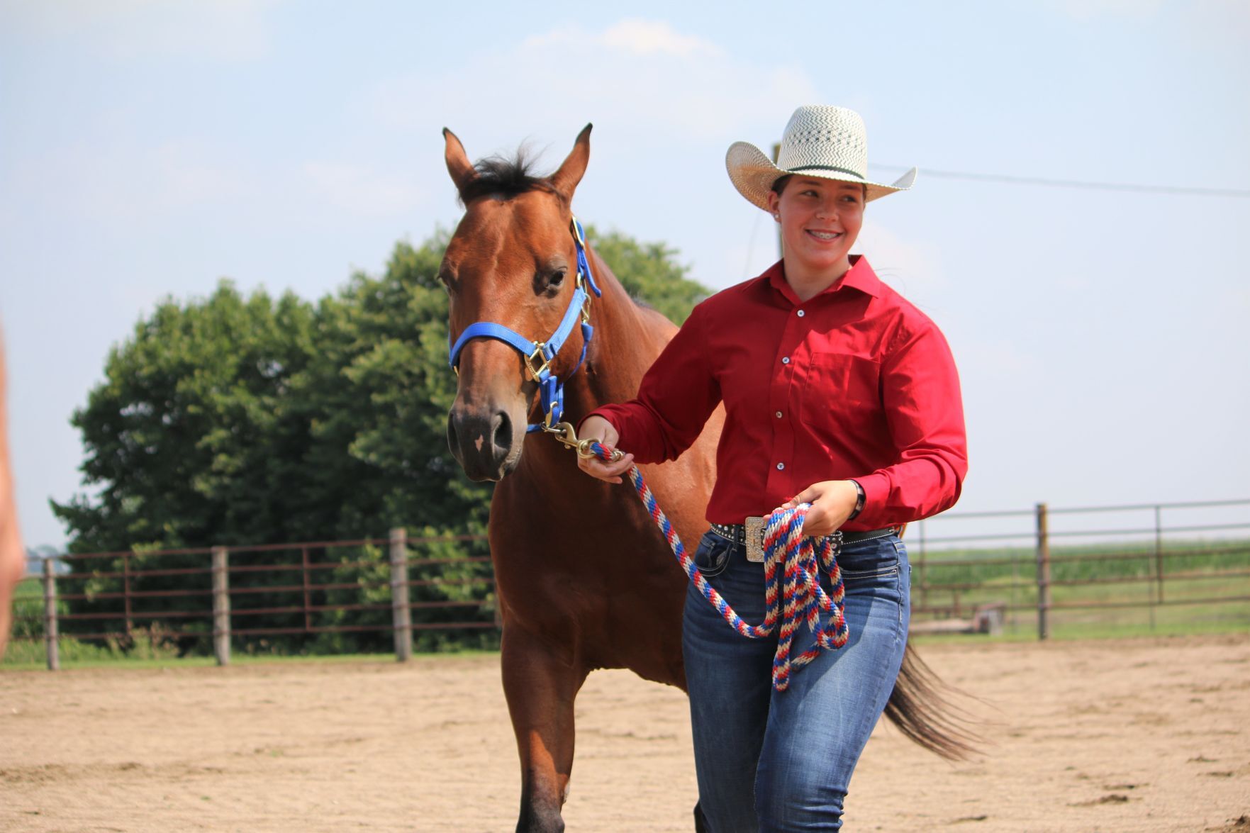 Harlie Lawson of North Iowa FFA Horse Show.JPG